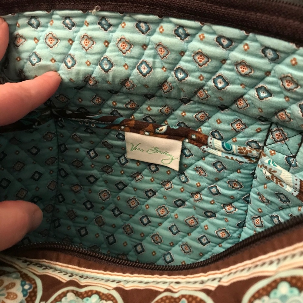 Vera Bradley Java blue shoulder bag - Picture 7 of 12